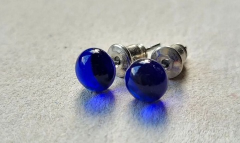 Cobalt Ear Studs Jewellery